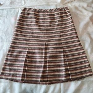 Loft Multi Color Tweed Skirt Sz 10!!